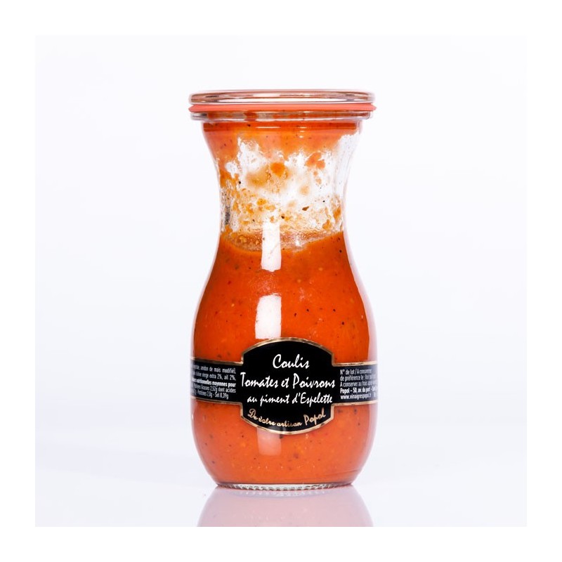 Coulis de Tomate au piment d Espelette 250 ml
