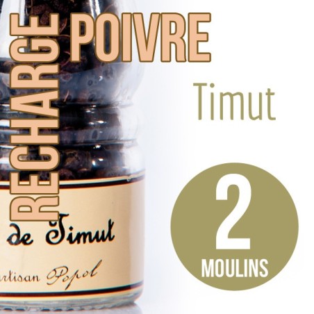 Baie timut recharge 2 moulins 60g