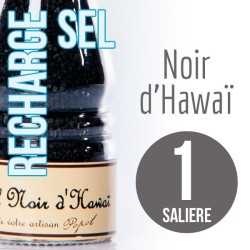 Sel noir d hawai pour 1 salière 120g