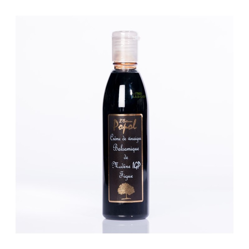 Vinaigre crème balsamique figue PET 250ml Vinaigre crème balsamique figue PET 250ml